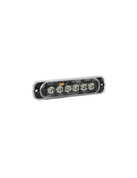 Luz Estroboscopica Multifuncion 6 Led 12/24V Ambar