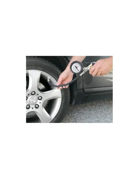 Pistola Hincha Neumaticos Con Manometro Medidor De Presion