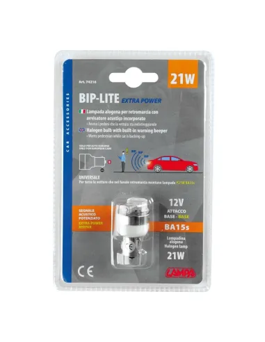 Lampara Marcha Atras 12V (Blister 1 Unidad)