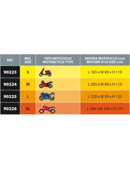 Cubremoto "Optima" Talla L