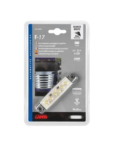 Luz De Galibo 6 Led 12/24V Blanca