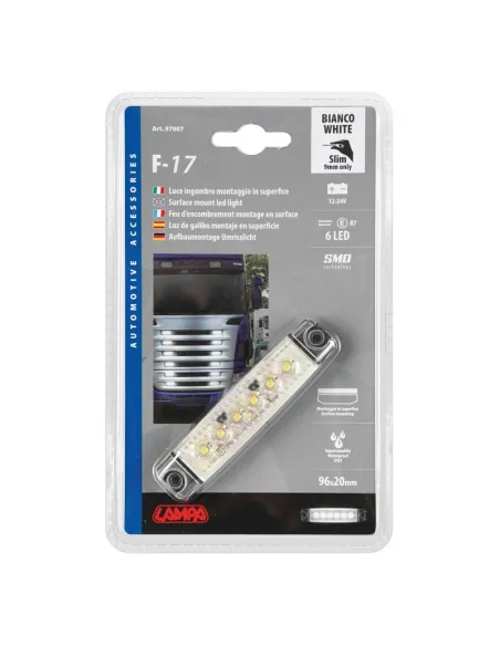 Luz De Galibo 6 Led 12/24V Blanca