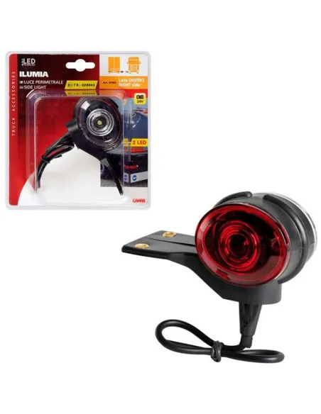 Piloto Perimetral 2 Led 24V Derecha