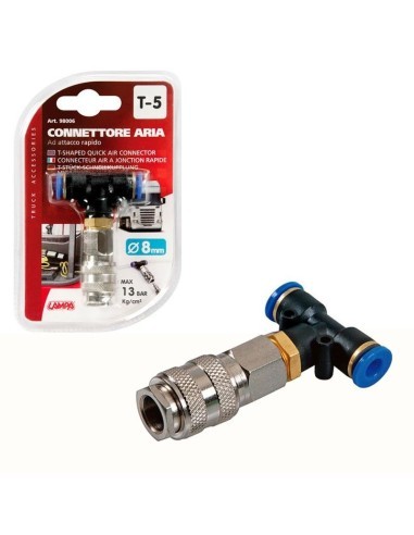 Conector De Aire T-5 8 Mm