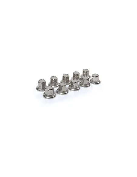 Embellecedor Tornillo Rueda Acero Inoxidable 33 Mm Blister 10 Unidades