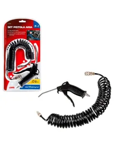 Pistola De Aire Comprimido Max 10 Bar Con Manguera...