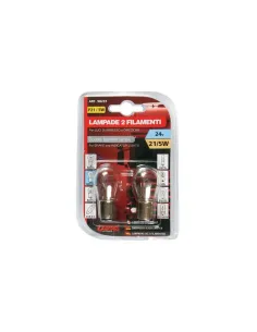 Lampara P21/5W 2 Filamentos Blanco 24V 21/5W Bay15D...