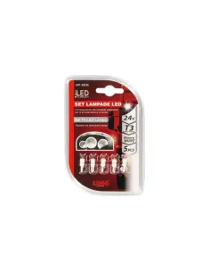 Lampara T3 5 Led Blanco 24V W2X4,6D (Blister 5 Unidades)