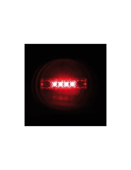 Luz De Galibo Impermeable 4 Led 24V Roja Homologada