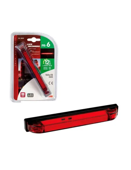 Luz De Galibo 12 Led Rojo 24 V