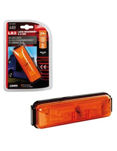 Luz De Galibo 4 Led Ambar 24 V