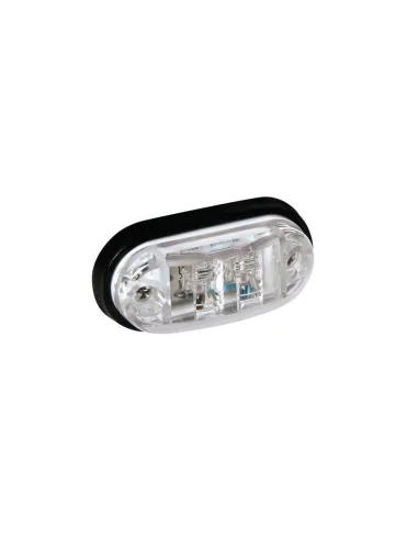 Luz De Galibo Frontal Ovalada 2 Led 24V Blanco