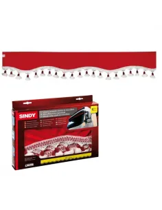 Visera Parasol Rojo 240 X 18 Cm