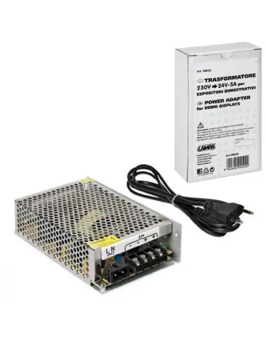 Transformador De 230V A 24V 5A Para Tiras Electricas