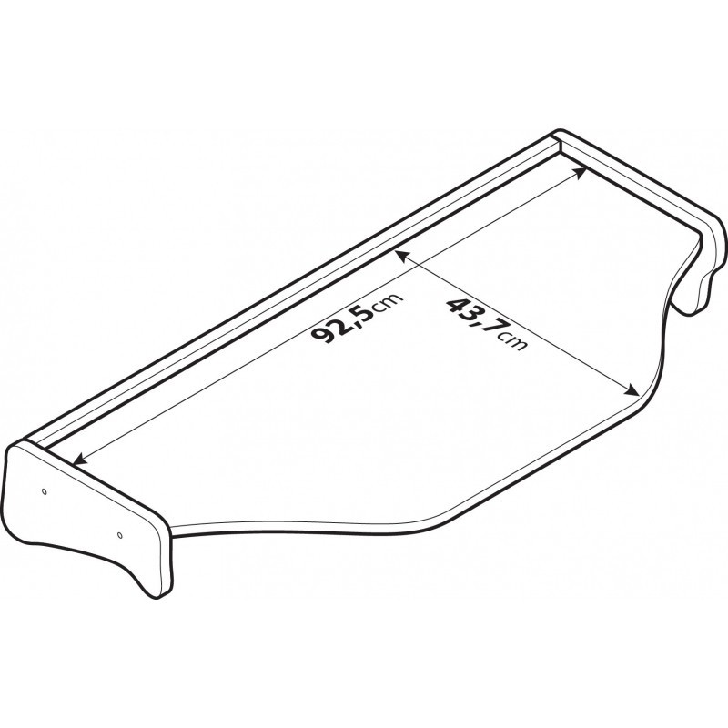 Mesa De Cabina Daf Xf95 11/01 A 12/07