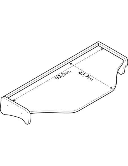 Mesa De Cabina Daf Xf95 11/01 A 12/07
