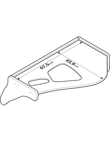 Mesa De Cabina Volvo Fh Serie 2 09/03 A 07/08...