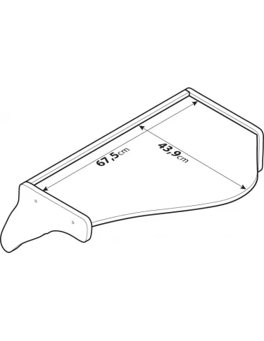 Mesa De Cabina Volvo Fh Serie 2 09/03 A 07/08