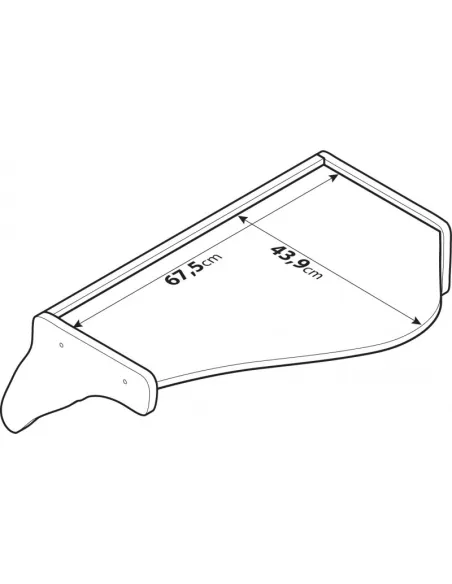 Mesa De Cabina Volvo Fh Serie 2 09/03 A 07/08