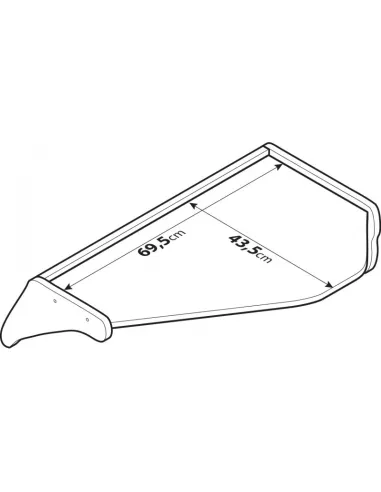 Mesa De Cabina Volvo Fh Serie 3 08/08 A 08/12