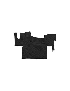 Moqueta A Medida Completo Negro Renault T Sin Tunel 06/13...
