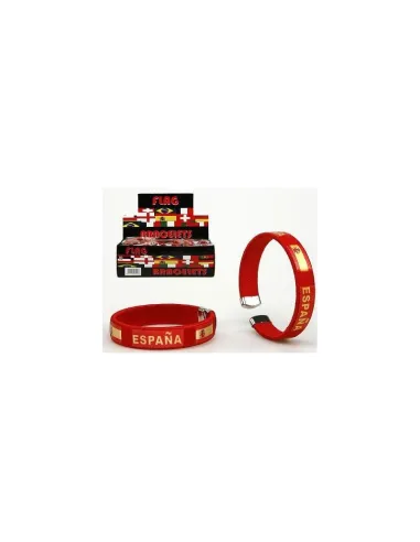 Brazalete Ajustable España (Pedir Multiplos 36 Unidades)