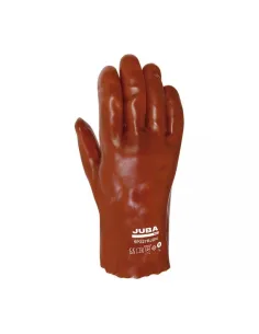 Guante Juba Pvc Rojo 27 Cm Talla 9