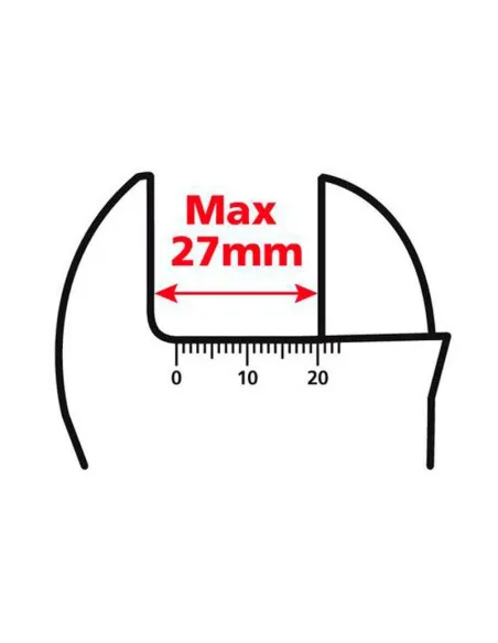 Llave Inglesa Ajustable 8" 25 Cm Cromo Vanadio