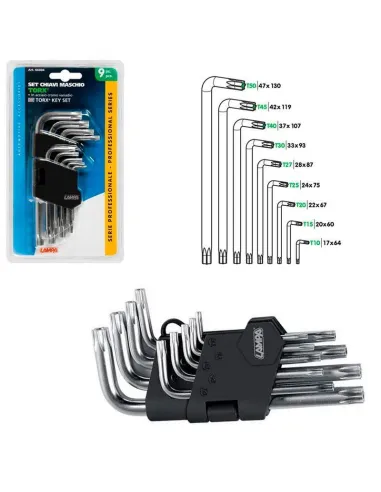 Llave Torx (9 Piezas)