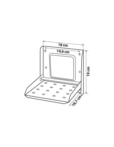 Peldaño Plegable Para Subir Al Camion