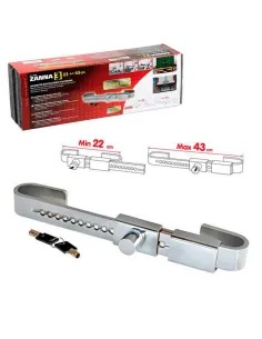 Cierre Seguridad Camion Puerta Trasera 22-43 Cm Acero...