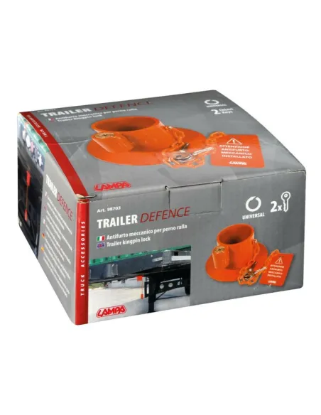 Antirrobo Para Semiremolques Ø 13 Mm Universal