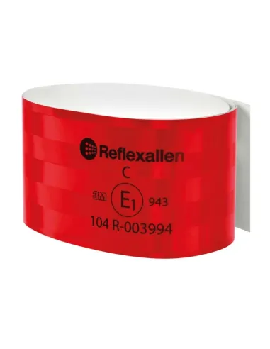 Cinta Reflectante Adhesiva Roja  100X5 Cm...