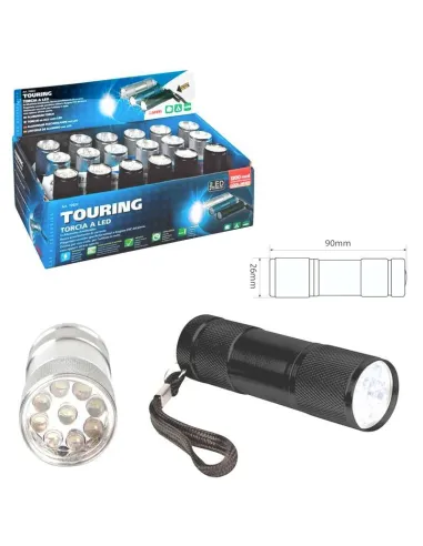 Linterna Antorcha 9 Led 1200 Mcd