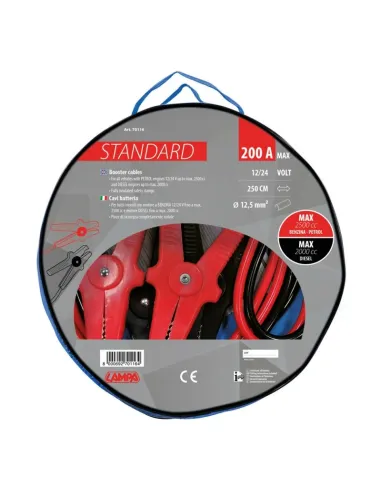 Cables De Arranque Estandar 200A Cable 2,5 M