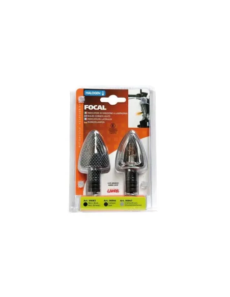 Intermitente Carbono Modelo Focal 12V 21W Homologacion E