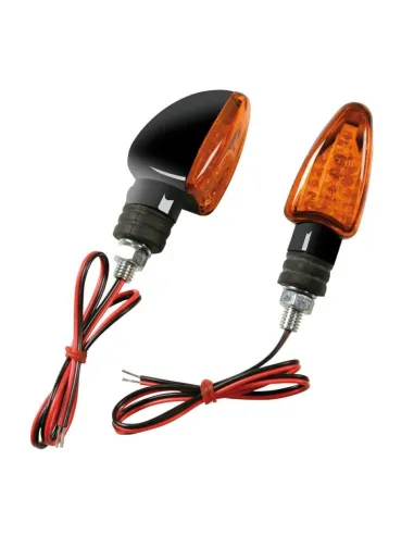 Intermitente Led Negro Modelo Arrow12V Homologacion E