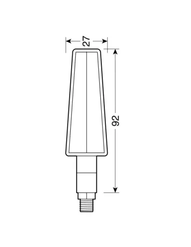 Intermitente Led Blanco Modelo Jabra 12V Homologacion E