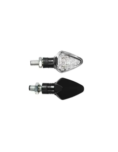 Intermitente Led Negro Modelo Penta 12V Homologacion E