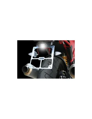 Piloto Luz Matricula Azul 4 Led No Homologado