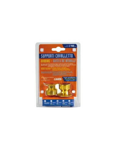 Soporte Caballete 10 Mm Amarillo Kit