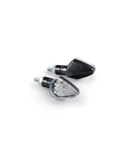 Intermitente Led Carbon Modelo Penta 12V Homologacion E