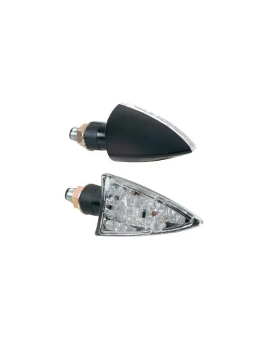 Intermitente Led Negro Modelo Spike 12V Homologacion E