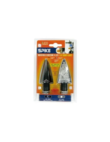 Intermitente Led Negro Modelo Spike 12V...
