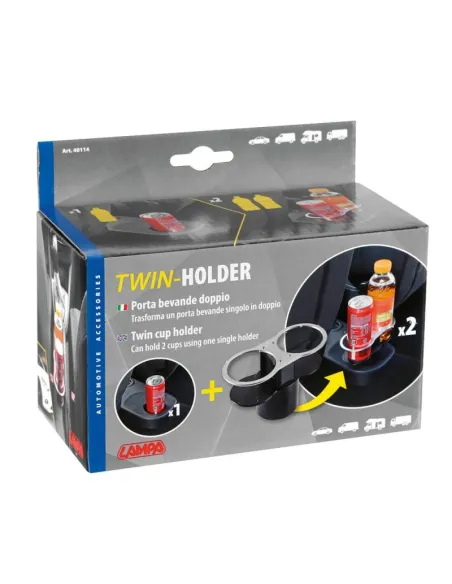 Portavasos Doble 65 Mm Diametro