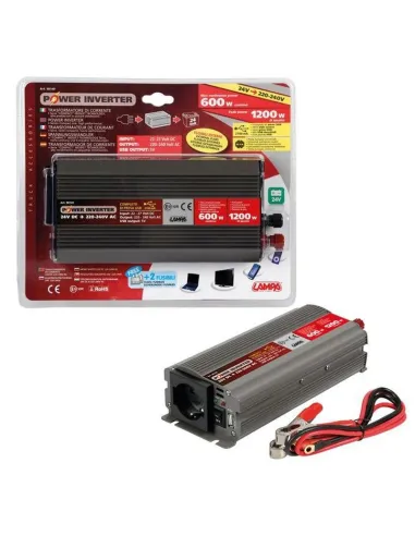 Transformador De 24V A 220V 600W Con Usb