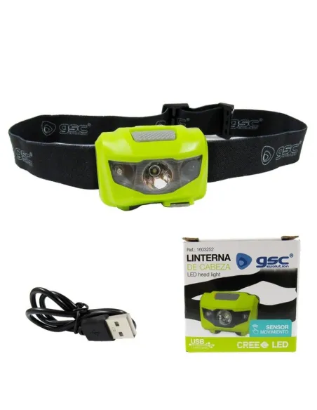 Linterna Sujecion Cabeza 3W 160 Lm