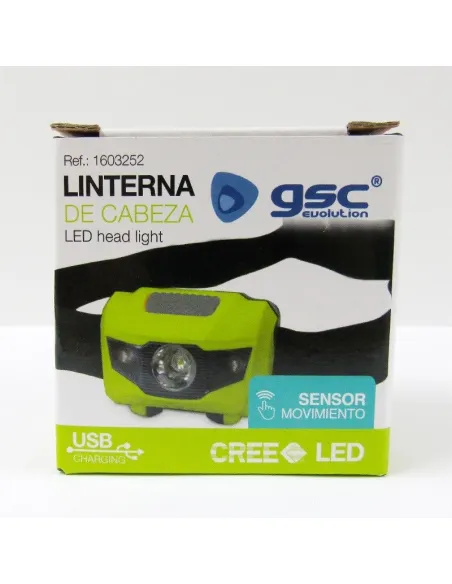 Linterna Sujecion Cabeza 3W 160 Lm