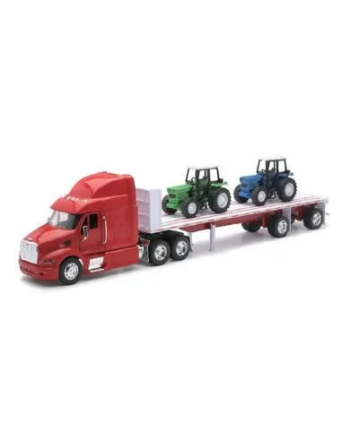 Camion Escala 1/32 Peterbilt Con Dos Tractores