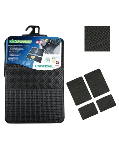 Alfombras Pvc Universales (4 Piezas)